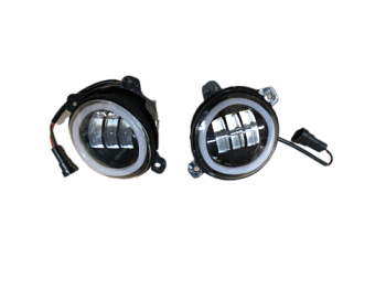 Фара противотуманная ZFT-362-2 LED+LED обок 2190, Ларгу (КИТАЙ)