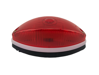 Фонарь контурный диодный лодочка КРАСНЫЙ ГКО 003.3733-03 LED