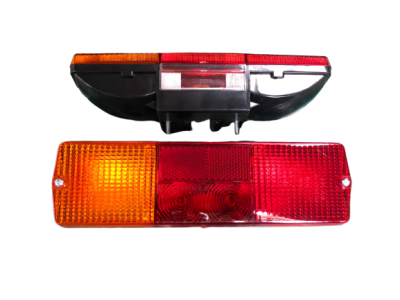 357.3317-07 Фонарь задний Камаз левый МЕТАЛИЗИРОВАННЫЙ 2 БОЛТА Б/Л (АвтоСфера)