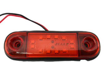 79-03 Фонарь контурный 12-х диодный ЖЕЛТЫЙ 12/24V (АвтоСфера)