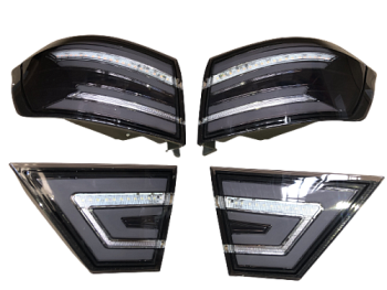 Фонарь задний Lada-VESTA LED, ЧЕРНЫЙ. КОМПЛЕКТ из 4 штук (ML121)