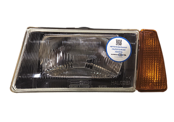 Блок фара 2108 левая черный корпус (Формула света)