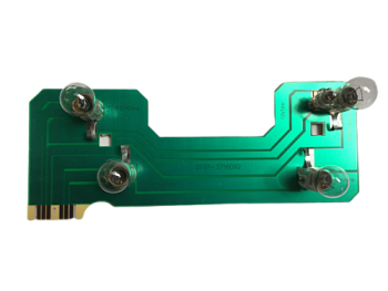 2107-3716092 Плата заднего фонаря 2107 правая в сборе с ламп