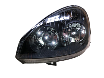 BLACK Блок фара 2170 под БОШ левая Б/Л (ML119)