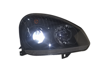 BLACK Блок фара 2170 под БОШ правая c ЛИНЗОЙ BI-LED Б/Л (ML343)