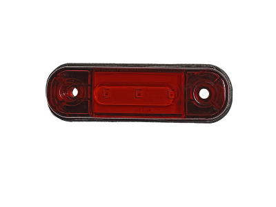 Фонарь контурный 3-х диодный КРАСНЫЙ 12/24V (ML208)