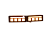 Повторитель указателя поворота 2106-21213 LED квадратиками ZFT-377-1 ЖЕЛТЫЙ (КИТАЙ)
