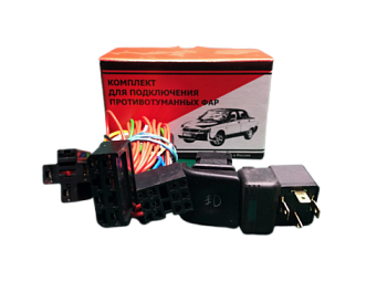 Проводка для противотуманных фар для Lada 2110 стандартная понель (ML)