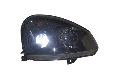 BLACK Блок фара 2170 под БОШ правая c ЛИНЗОЙ BI-LED Б/Л (ML343)