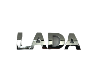 Эмблема задка маленькие буквы LADA
