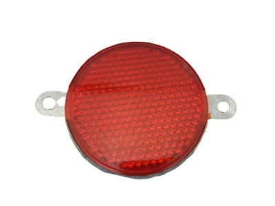 Катафот круглый крепление уши желтый