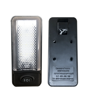 ЧЕРНЫЙ Плафон освещения САЛОНА 2110 диодный