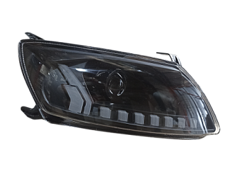 Блок фара 2190 правая в стиле AUDI c BI-LED линзой (ML286)