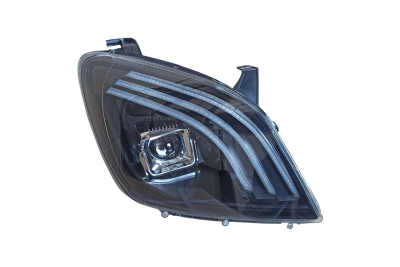 Блок фара Газель NEXT правая с линзой и ДХО с верху ZK-02-005-3 (ML376)