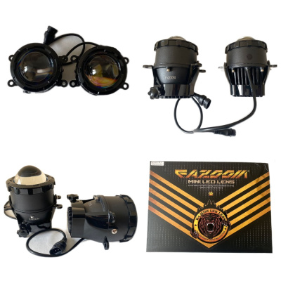 Фара противотуманная ЛИНЗА Lada-VESTA, GRANTA FL, X-REY LED (2190A) 35/45W ближний + дальний (ML268)