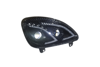 Блок фара 2217 газель бизнес правая с линзами ДХО ZK-02-004-3 (ML407)
