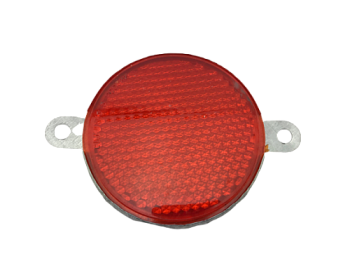 Катафот круглый крепление уши желтый