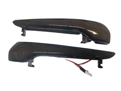 Повторитель указателя поворота на зеркало 2190 ЧЕРНОЕ стекло, ПЛАЗМА 2 ЦВЕТА БЕЛ+ЖЕЛ, LED ML104