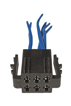 Фишка для фонаря 2170 6 пинов папа