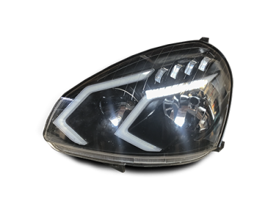 Блок фара 2170 левая ТЕМНАЯ AMG (СЕВиЕМ)