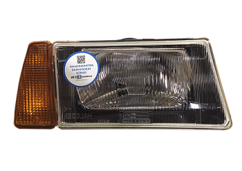 Блок фара 2108 правая черный корпус (Формула света)