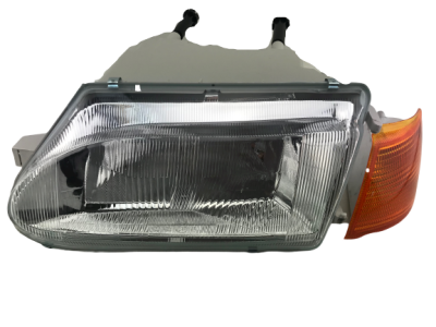 Блок фара 2114 левая желтый указатель под БОШ (ML092)