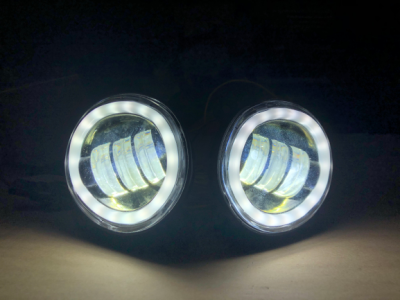 Фара противотуманная ZFT-362-2 LED+LED обок 2190, Ларгу (КИТАЙ)