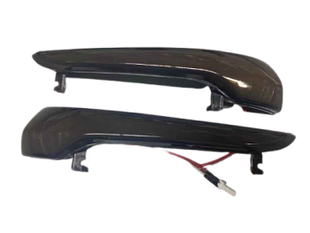 Повторитель указателя поворота на зеркало 2190 Ж+Ж ЧЕРНОЕ стекло, ПЛАЗМА 2 ЦВЕТА ЖЕЛ+ЖЕЛ, LED ML158