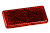 Световозвращатель красный прямоугольный (НА КЛИПСАХ) 56,373