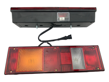 7452.3716 Фонарь задний МАЗ ЕВРО с проводом б/л левый (АвтоСфера)