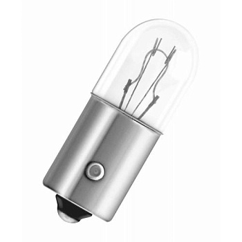 Лампа T4W 12V 4W BA9S железный цоколь