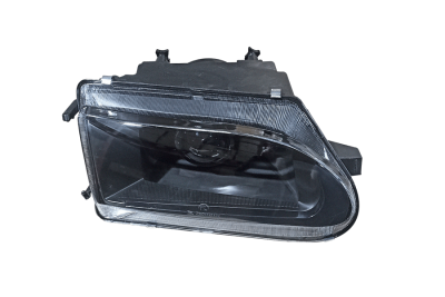 BLACK Блок фара 2114 правая под БОШ c ЛИНЗОЙ BI-LED, NIKE маской LED без поворротника (ML302)