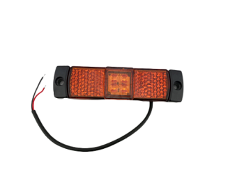 80-03 Фонарь маркерный ЖЕЛТЫЙ 12/24V (АвтоСфера)