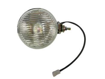 182.3743010  Фара противотуманная круглая белая железный корпус без крышки (АВТОСВЕТ)