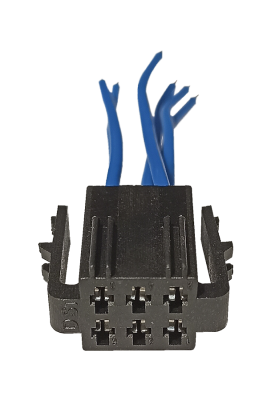 Фишка для фонаря 2170 6 пинов папа