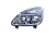 Блок фара 2217 газель бизнес левая с линзами ДХО ZK-02-002-3 (ML408)