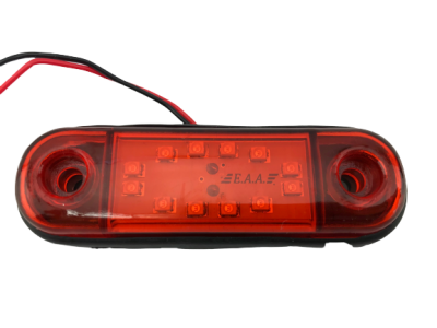 79-03 Фонарь контурный 12-х диодный ЖЕЛТЫЙ 12/24V (АвтоСфера)