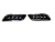 Катафот заднего бампера  21704 LED ZFT 331 WHITE Черный
